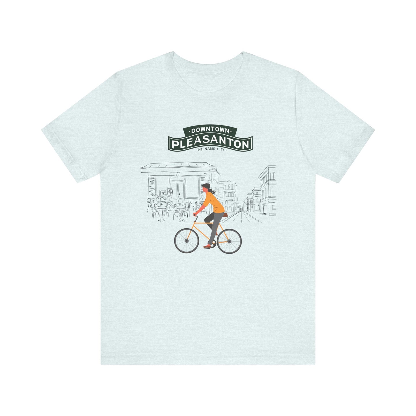 Biking It CityscapeTee - Express Delivery available