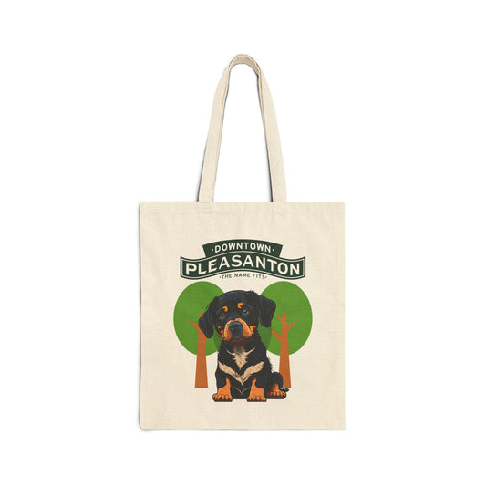 Downtown Pleasanton Rrrotie Canvas Tote Bag