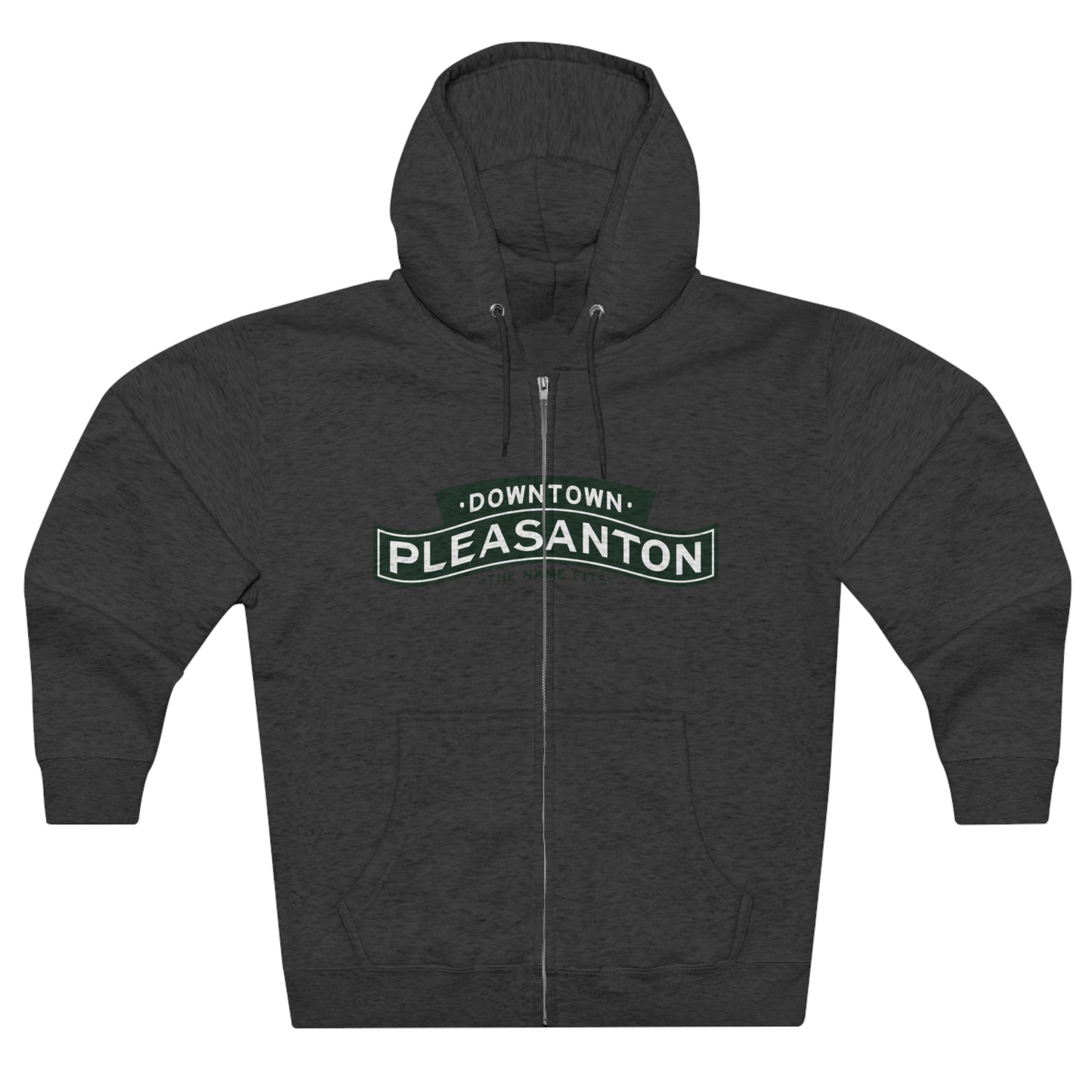 Downtown Pleasanton Unisex Zip Hoodie