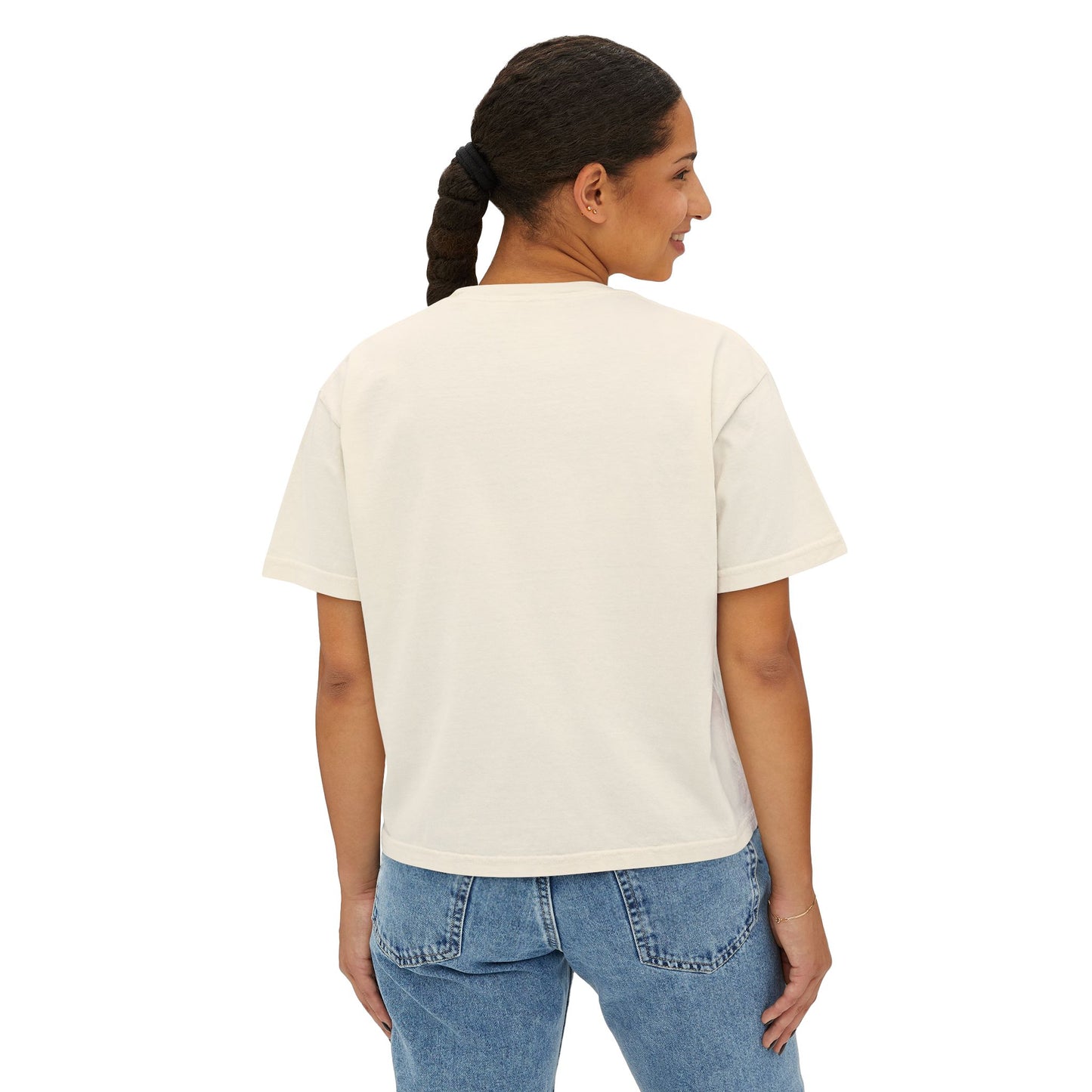 City Stride Boxy Half Tee – Inspired by Lafayette, Louisiana