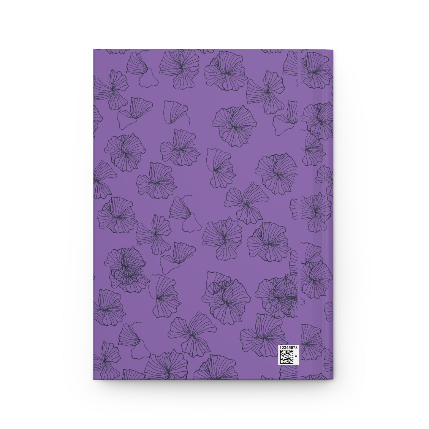 Downtown Pleasanton Floral Paradise Journal - Purple