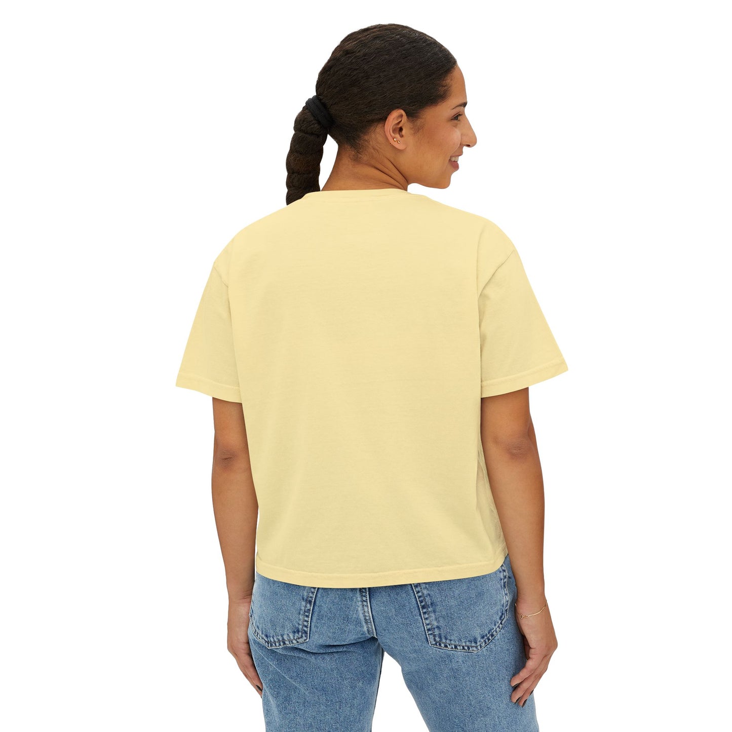 City Stride Boxy Half Tee – Inspired by Lafayette, Louisiana