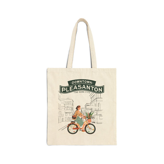 Downtown Pleasanton Farmers Market Canvas Tote Bag