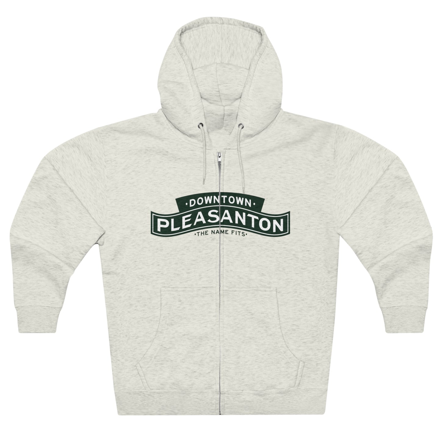 Downtown Pleasanton Unisex Zip Hoodie